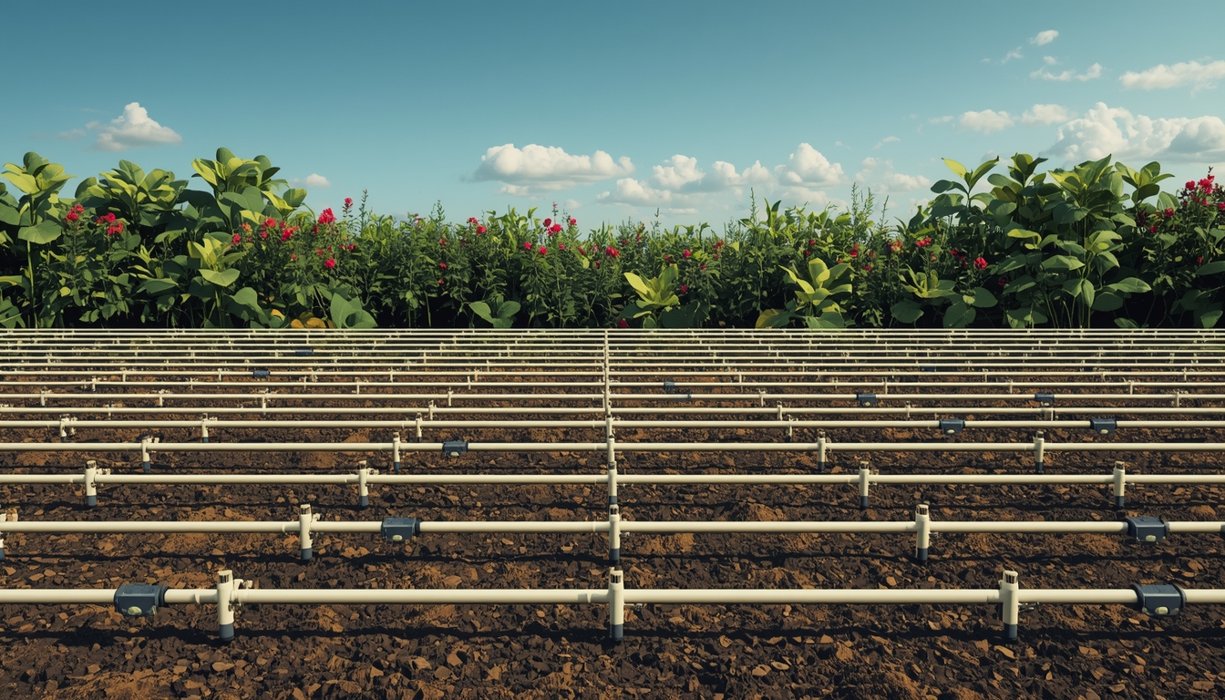 Drip irrigation layout from Zyrallexchrel